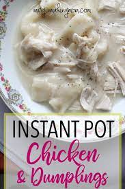 The Best Pressure Cooker Instant Pot Chicken And Dumplings Recipe Instant Pot Recipes Instant Pot Dinner Recipes Pressure Cooker Recipes