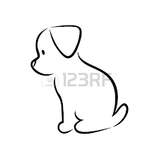 Add a background and dog house. Drawing Simple Dog Face Drawing Easy