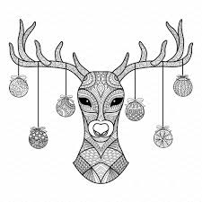 This kawaii reindeer is a soft plush from squishmallows. Christmas Zendoodle Deer Deer Coloring Pages Christmas Coloring Pages Coloring Pages