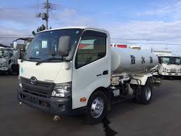 Hino 5 ton lorry fuel efficiency : 2014 Hino Dutro 4kl Water Sprinkler Tkg Xzu700x Used Trucks For Sale Hino Trucks