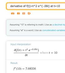 Hi, i am from symbolab. Differentiation Using Computer Algebra