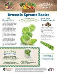 Brussels Sprouts Food Hero Monthly Brussel Sprouts Nutrition Facts Brussel Sprouts Nutrition Brussel Sprouts