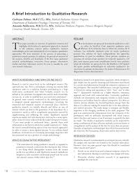 There is no one qualitative method, but rather a number of research approaches which fall under the umbrella of 'qualitative methods'. 2