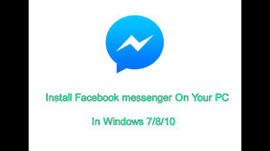 The offline installer of pc is used for windows 7, 8, and 10. How To Get Facebook Messenger On Your Pc Windows 7 8 10 Youtube