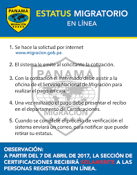 Además, sus causas y consecuencias. Senores Usuarios El Estatus Migratorio Migracion Panama ÙÙŠØ³Ø¨ÙˆÙƒ