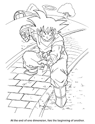 Coloring Page - Dragon ball z coloring pages 1