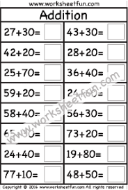 numbers tens and ones free printable worksheets