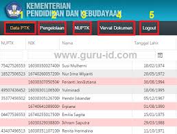 Pelaksanaan verval tik untuk persiapan pelaksanaan asesmen nasional 2021 yth. Verval Ptk 2021 Link Pengajuan Nuptk Perbaikan Data Gtk Info Pendidikan Terbaru