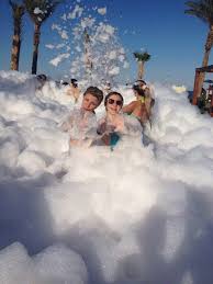 These are some of the favorite teen party ideas for celebrating a 16th birthday you've seen it at weddings or other special events. Foam Party At Sunrise Grand Select Arabian Beach Resort Foam Party Beach Resorts Party