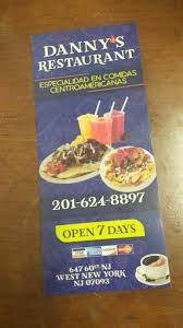 Danny S Restaurant 647 60th St West New York Nj 07093 Usa