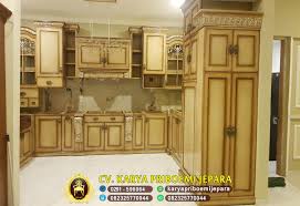 Untuk model kitchen set anda dapat memilih model kitchen set minimalis modern. Kitchen Set Mewah Model Klasik Ukir Terbaru Cv Karya Priboemi Jepara