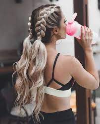 Classy Braided Hairstyles For A Chic Appearance Just Trendy Girls Braided Ponytail Hairstyles Hair Styles Braided Hairstyles Easy