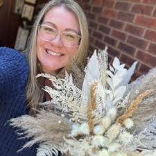 Whimsical staircase floral arrangement suggestions?