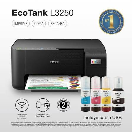 Impresora Epson L3250 Multifuncional Ecotank