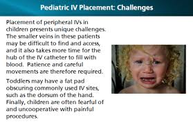 Image result for Difficult Intravenous Access in Children