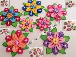 Ver más ideas sobre manualidades, flores de fomy, flores de foamy. Flores En Foami