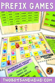 Upper Elementary Students Need To Know The Meaning Of The Most Common English Language Prefixes There Are 4 Vers Prefix Games Prefixes Teaching Comprehension
