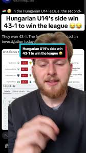 Hilarious Case of Match Fixing in Hungarian U14's League