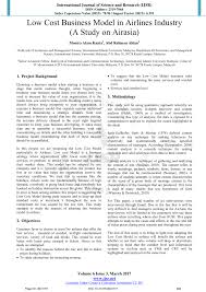 They tell you how to get a refund or credit, but it is really just a scam. Pdf Low Cost Business Model In Airlines Industry A Study On Airasia