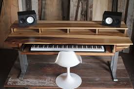 Monkwood Sd88 Studio Desk For Audio Video Music Film Production Music Studio Room Home Studio Desk Studio Desk