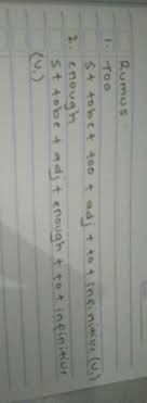 Ketiga kata tersebut biasanya ditemukan dalam present perfect tense. Tolong Dijawab Buat 10 Kalimat Menggunakan Too Dan 10 Menggunakan Enough Dengan Menggunakan Rumus Brainly Co Id