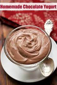 A Healthy Chocolate Indulgence This Easy No Sugar Recipe For Homemade Chocolate Yogurt Is Made Chocolate Yogurt Yogurt Recipes Healthy Chocolate Yogurt Recipe