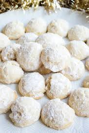 Christmas cutout cookies are a yearly tradition in our household. 5 Ingredient Vanilla Almond Snowball Cookies Bread Booze Bacon