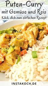 Putencurry Mit Brokkoli Mandeln Und Reis Instakoch De Rezept In 2020 Puten Curry Putencurry Gesund Kochen Rezepte
