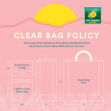 Clear Bag Policy Bnp Paribas Open