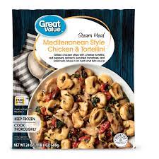 Maybe you would like to learn more about one of these? Great Value Mediterranean Style Chicken Tortellini Steam Meal 24 Oz Walmart Com Walmart Com