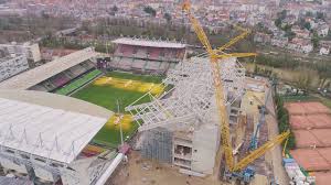 Et ça ne plaît pas à tout le monde… nantes, reims, bordeaux, angers… jeudi 27 mai, le fc metz s'est ajouté à la liste des clubs de ligue 1 de football ayant toiletté leur blason. Fc Metz Tribune Sud Charpente Metallique 02 2020 Youtube