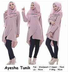 Kain sifon umumnya tidak dapat menyerap keringat dengan baik. 30 Model Baju Tunik Kain Sifon Terbaru Fashion Modern Dan Terbaru 2021 Pusat Mukena Com Jual Mukena Model Terbaru 2021