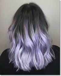 Black hair with a light blonde highlights. 80 Lavender Hair Your Inner Goddess Will Absolutely Love