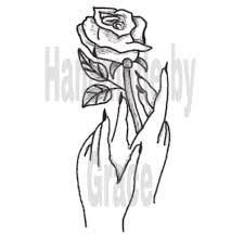 If you want to see a skeletal diagram of a hand, please click here. Hand Holding A Rose Drawing At Paintingvalley Com Explore Collection Of Hand Holding A Rose Drawing