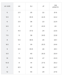 Size Guide Kate Spade New York Russell Bromley Outlet