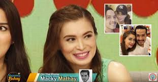On the spot meet sunshine cruz s boyfriend ismael macky mathay. Watch Macky Mathay Gives Girlfriend Sunshine Cruz A Video Message On Magandang Buhay Random Republika