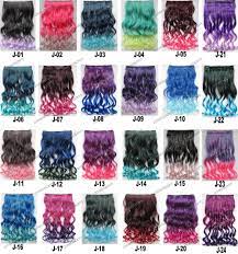 Bellami ombre hair extensions are the ultimate transformational look. 24 Colors Women Two Tone Ombre Hair Highlights Curly Hair Colorful Hai Lovesboutiques