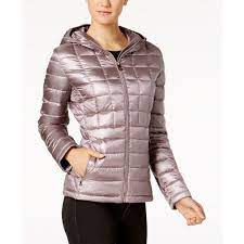Calvin Klein Packable Down Puffer Coat Created For Macy S 100 Liked On Polyvore Featuring Outerwear Coats Puffer Coat Down Puffer Coat Coats For Women
