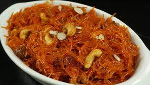 Add sugar, kesari colour (please use natural food colour) and keep the flame in medium and stir well. Semiya Kesari Recipe Steffi S Recipes