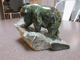 This piece is number g313 and comes with a certificate of authenticity. Lyle Sopel Jade Bear Carving Classifieds For Jobs Rentals Cars Furniture And Free Stuff