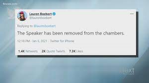 6 insurrection at the u.s. Facing Calls To Resign Boebert Shifts Blame To Democrats Hollywood 9news Com