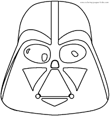 Star Wars Color Page Cartoon Characters Coloring Pages Color Plate Coloring Sheet Printable Coloring Pictu Star Wars Crafts Star Wars Colors Star Wars Masks