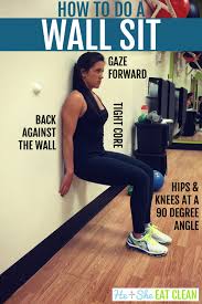 What muscles do wall sits workout? 31 Day Wall Sit Fitness Challenge For Core And Leg Strength