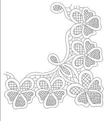 Pansy Boarder Rpl Pattern By Wendy Harbaugh Oya Ornekleri Nakis Desenleri Desenler