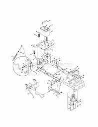 How to remove a lt 1000 sears craftsman riding lawn tractor mower deck. Craftsman T1000 Lawn Tractor 247 203700 Ereplacementparts Com