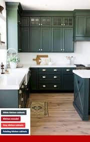 Ikea Glazed Kitchen Cabinets Kitchencabinets And Kitcheninterior Kitchen Cabinet Inspiration Dark Green Kitchen Kitchen Cabinet Design