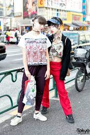 16 Year Old Japanese Dancer Aoi Yamada And 13 Year Old Japanese Student Towa On Tokyo Fashion Japan Fashion Street Japanese Street Fashion