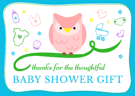Right click and save that image to your hard disk or print it right away. Baby Shower Thank You Cards Free Printable Cards