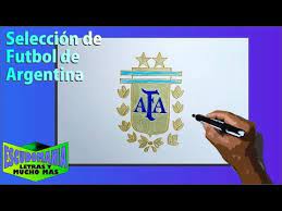 Ver más ideas sobre argentina, futbol argentino, club. Dibuja El Escudo De La Seleccion De Futbol De Argentina Youtube