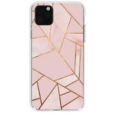 Design Backcover Voor De Iphone 11 Pro Max Roze Zwart Koper Iphone Iphone 11 Iphone Cases